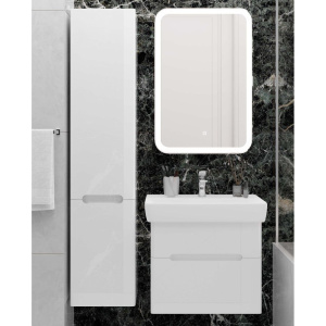 Зеркало-шкаф Laparet Accord 60х80 с подсветкой, диммером, с функцией антизапотевания, с розеткой