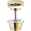 Донный клапан Nobili AV00110/11GDP золото