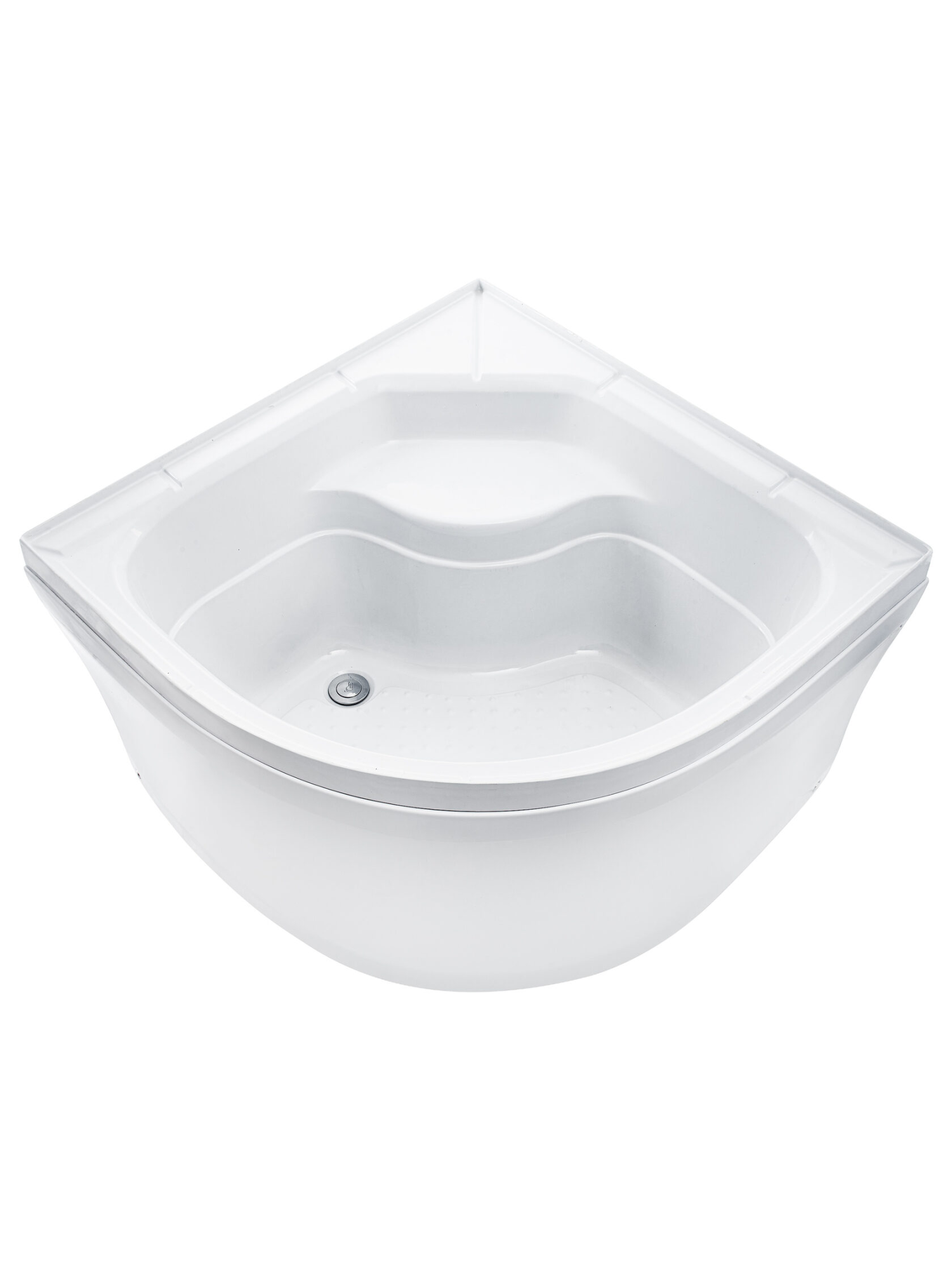 Душевая кабина с поддоном Полукруг МОНОМАХ Б/К 80/43 C МЗ (10000005786)