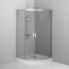 Душевой уголок AM.PM Gem W90UG-401-100MT 100x100, профиль матовый хром