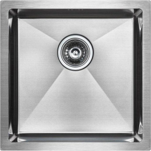 Комплект Мойка кухонная Paulmark Gerberg PM214444-BS брашированная нержавеющая сталь + Смеситель Siegen Si213111-NI с гибким изливом