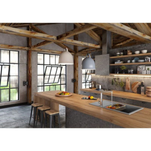 Мойка кухонная Alveus Intermezzo Granital 130 concrete