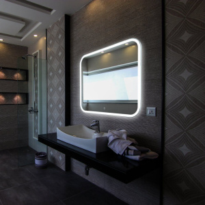 Купить Зеркало Silver Mirrors Стив, 91х68 с подсветкой в Москве с доставкой Зеркало Silver Mirrors Стив, 91х68 с подсветкой