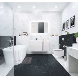 Купить Тумба с раковиной Cezares Bellagio 106 L bianco opaco в Москве с доставкой Тумба с раковиной Cezares Bellagio 106 L bianco opaco