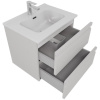 Тумба с раковиной Aquatek Вега 60 AQ77060-LG серый туман