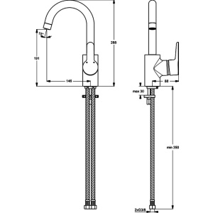 Смеситель для раковины Ideal Standard Connect blue Connect Blue B9933AA