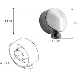 Шланговое подключение Remer 309L