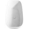 Ванна из искусственного камня Vincea VBT-6S02MW 170x75 см, отдельностоящая, овальная, со сливом-переливом, матовая