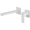 Смеситель для раковины Remer Absolute AU15PLBO белый матовый, С ВНУТРЕННЕЙ ЧАСТЬЮ