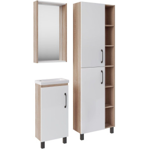 Зеркало ASB-Mebel Адель 40 дуб сонома