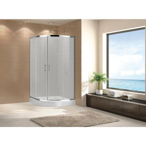 Купить Душевой уголок Cezares Eco O-R-2-90-P-Cr стекло punto в Москве с доставкой Душевой уголок Cezares Eco O-R-2-90-P-Cr стекло punto