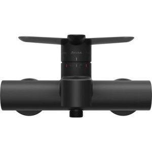 Смеситель для ванны с душем Ravak Puri X070185 черный матовый