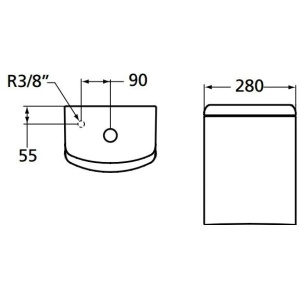 Бачок для унитаза Ideal Standard Ventuno T416401