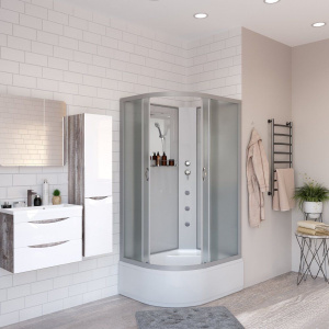 Купить Душевая кабина Niagara Classic NG-2310-14RBKG 120х80 см, без крыши, с гидромассажем в Москве с доставкой Душевая кабина Niagara Classic NG-2310-14RBKG 120х80 см, без крыши, с гидромассажем