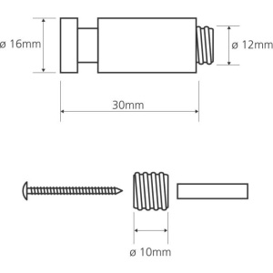 Крючок Bemeta Omega 104506092