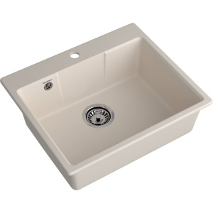 Мойка кухонная GranFest Urban 658 белая