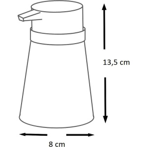 Дозатор Ridder Kira белый