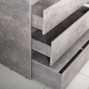 Тумба с раковиной Art&Max Family 60, напольная, Cemento Veneto