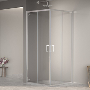 Душевой уголок RGW Passage PA-030, 800x800x1950, профиль хром