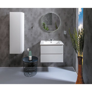 Тумба с раковиной Armadi Art Capolda 65 с белой ручкой