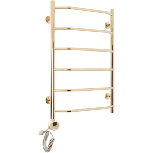 Купить Полотенцесушитель электрический Domoterm Лаура П6 50x80, золото, L в Москве с доставкой Полотенцесушитель электрический Domoterm Лаура П6 50x80, золото, L