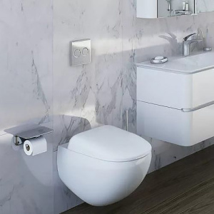 Купить Унитаз подвесной AM.PM Sensation FlashClean C301700WH в Москве с доставкой Унитаз подвесной AM.PM Sensation FlashClean C301700WH