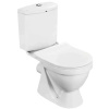 Унитаз-компакт напольный с бачком и сиденьем микролифт Santek Алькор 1.WH50.1.835 безободковый
