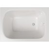 Акриловая ванна Aquanet Elba 00329639 100x70 см, с каркасом