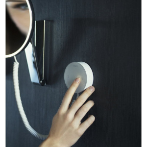 Косметическое зеркало Keuco iLook Move 17613 019000 с подсветкой, телескопическое, поворотное, хром