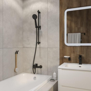 Душевой шланг IDDIS Optima Home OPH20BLi19 200 см, черный матовый