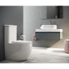 Унитаз-компакт Ceramicanova Mia Rimless CN1801 с микролифтом, безободковый