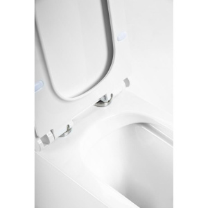 Унитаз-компакт BelBagno Ardente-R BB02093CPR безободковый, крышка BB2112SC с микролифтом, бачок BB02093T