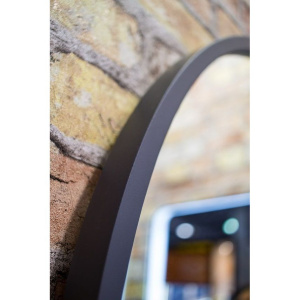 Зеркало Art&Max Bari 110, с подсветкой, графит