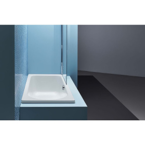 Купить Стальная ванна Bette BetteOcean Plus 180x80 см, с ножками, перелив спереди, с самоочищающимся покрытием, с шумоизоляцией в Москве с доставкой Стальная ванна Bette BetteOcean Plus 180x80 см, с ножками, перелив спереди, с самоочищающимся покрытием, с шумоизоляцией