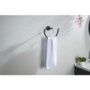 Полотенцедержатель Aquatek Бетта AQ4621MB черный