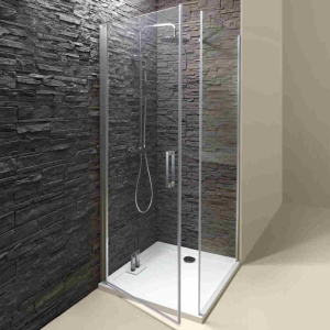 Душевая дверь в нишу Jacob Delafon Contra 80х200 см, прозрачное стекло E22T81-GA