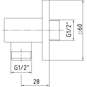 Шланговое подключение E.C.A. 102126388EX