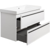 Тумба с раковиной La Fenice Elba Twin 100 белая