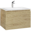 Тумба с раковиной Laparet Intero 70 подвесная, бук светлый