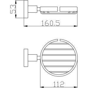 Мыльница Rav Slezak Colorado COA0301Z золото