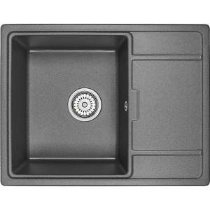 Купить Комплект Мойка кухонная Granula 6503, графит + Смеситель ST-4033, графит в Москве с доставкой Комплект Мойка кухонная Granula 6503, графит + Смеситель ST-4033, графит