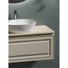 Тумба с раковиной Sancos Very 100 см, beige soft, столешница бежевая, раковина CN5005
