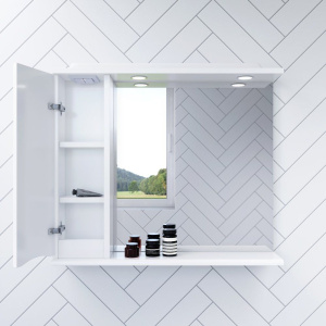 Зеркало AM.PM Like L 65 белый глянец