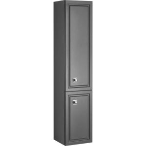 Шкаф-пенал ASB-Woodline Каталина 35 серый