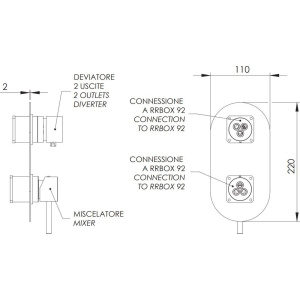 Купить Смеситель для ванны с душем Remer X Style X92KB золото брашированное в Москве с доставкой Смеситель для ванны с душем Remer X Style X92KB золото брашированное