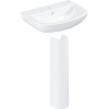 Раковина Grohe Bau Ceramic 39440000, с пьедесталом