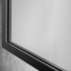 Зеркало Art&Max Aversa 90х65 черное, с LED-подсветкой, 6000К