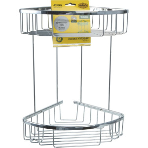 Полка Fixsen Hotel FX-31051-2 угловая, хром