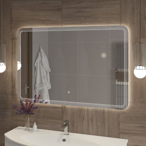 Зеркало Cezares Duet 120х80, с подсветкой
