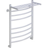 Полотенцесушитель водяной Comfysan Noumi W-8 80х50 белый матовый, с полкой